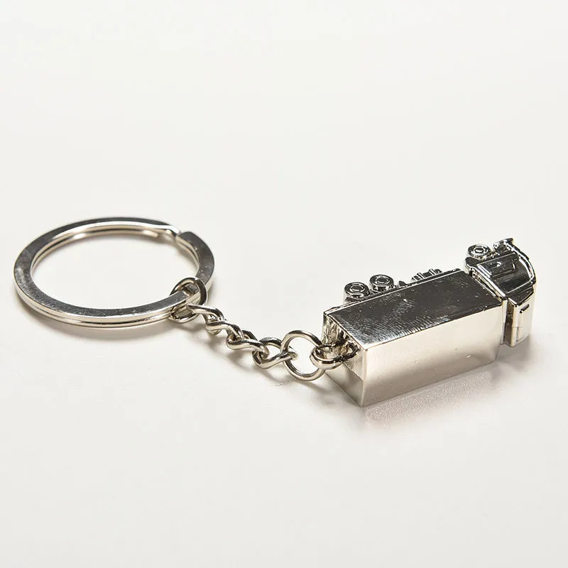 Cute Metal Keychain 2016 Hot Gift Mini Truck Key Chain Key Ring