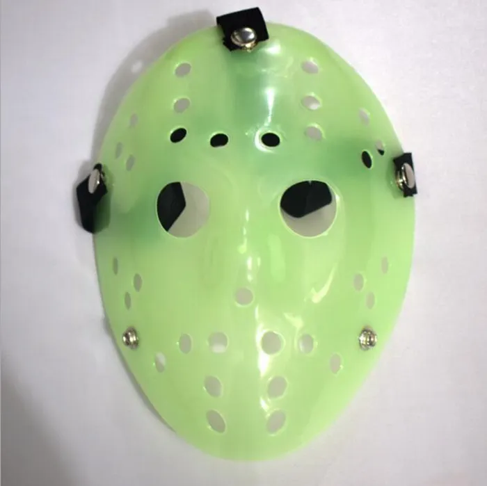 Retro Jason Mask Horror Divertenti Maschere a pieno facciale Bronzo Halloween Costume Cosplay MasqueradeMasks Hockey Party Festival di Pasqua Forniture YW202-WLL