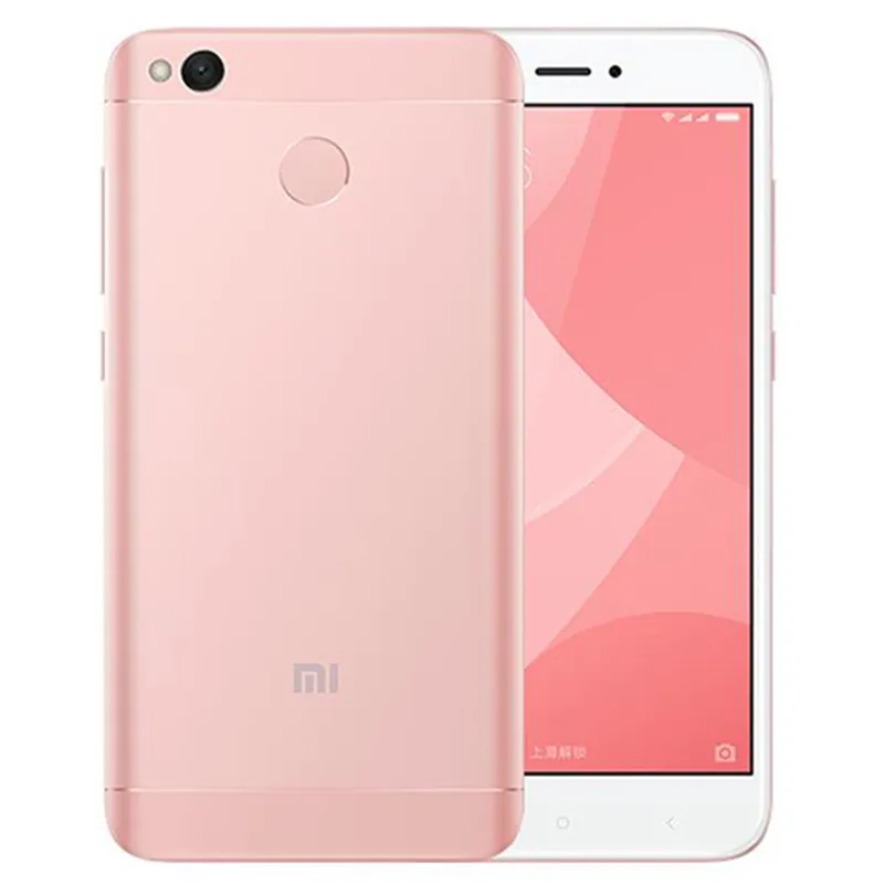 Original Xiaomi RedMi 4X 4G LTE-mobiltelefon 2GB RAM 16GB ROM SNAPDAGON 435 OCTA Core Android 5.0 "13.0mp Fingerprint ID Smart mobiltelefon