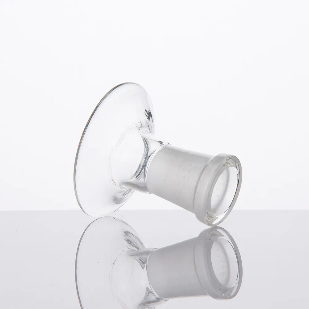 Glas Adapter Stand Voor Kom Stuk Koepels Waterpijp Bongs Adapters 14mm 18mm Man Vrouw Frosted Joint dropdown