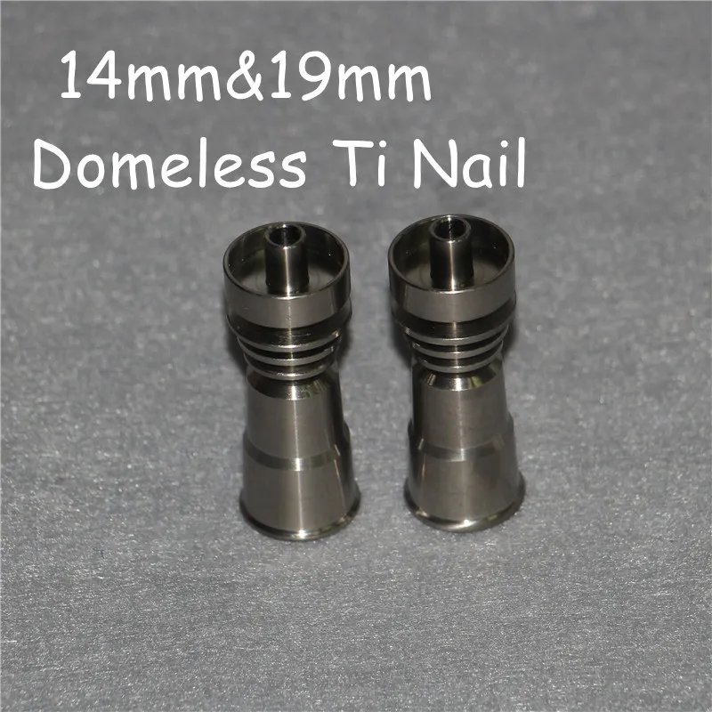 GR2 Titanyum Çiviler 14mm19mm Domeless Kadın Titanyum Tırnak Evrensel Domeless Titanyum Nails En Uygun Ti Tırnak