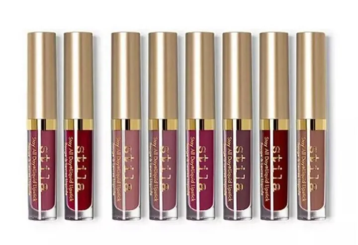 In StockNew Makeup brand Stila lip Gloss set Liquid lipstick High quality DHL 8653450