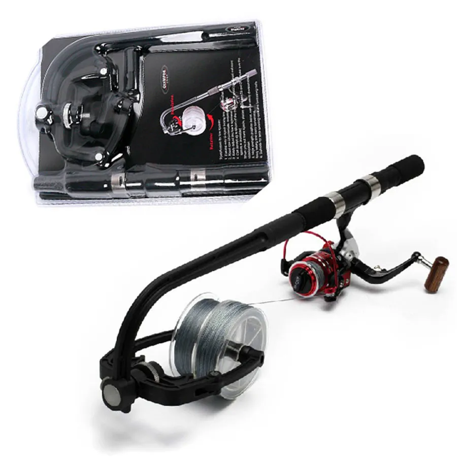 Fishing Line Spooler Winder System Spinning Reel And Spools Station With  Tackles Box Grinder Tool And Gear Equipment From Fullmarkoutdoors, $21.11