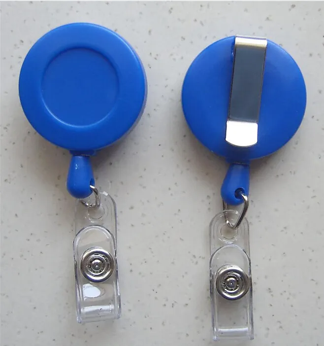 Retractable Lanyard ID Card Badge Holder Reels with Clip Keep ID Key Cell phone Safe 