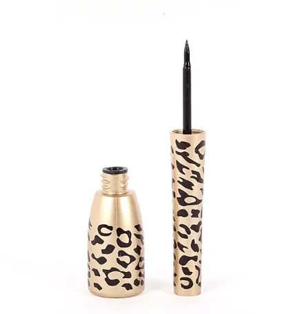 New Fashion Makeup Eye One Pc Leopard Shell Thick Black Eyeliner Liquid Makeup Cosmetic Waterproof Long lasting Eyeliner pen