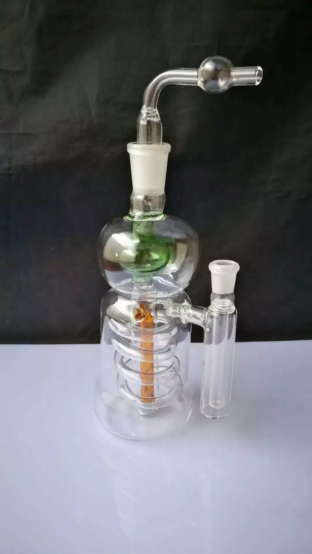 Hängande Wire Hoist Hookah, Partihandel Glas Bongs, Oljebrännare Glas Vattenrör, Rökrör Tillbehör