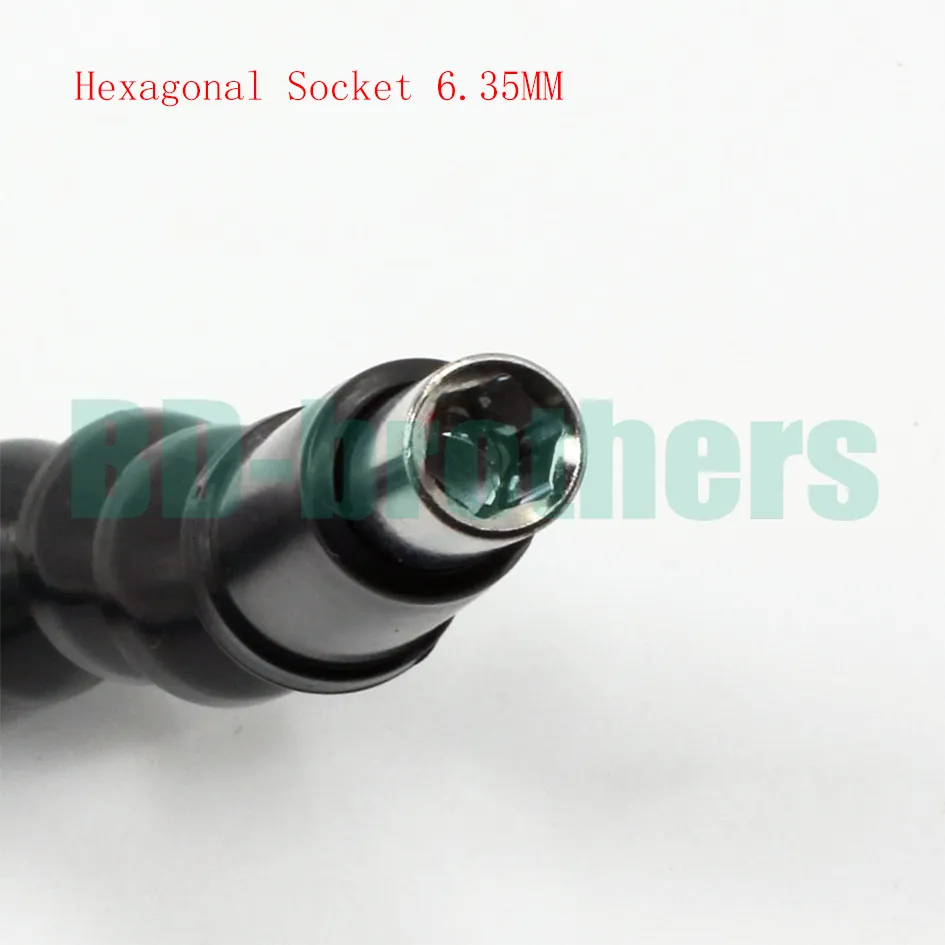 Hoognauwkeurige aandrijving Flexibele Socket Extension Flexibele Shaft verbindingsverbinding voor elektronische boorschroevendraaier Connect Rod / 