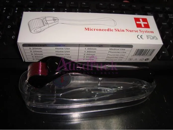 베스트 셀러 0.25mm~3.0mm540 바늘 derma 마이크로 바늘 피부 롤러 피부과 치료 microneedle dermaroller