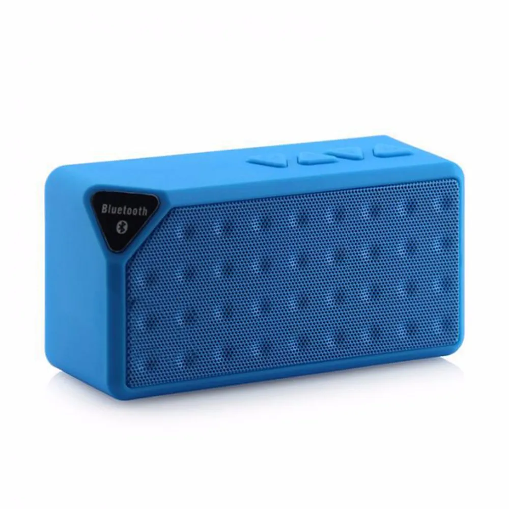 Ny hög kampanj S01 X3 Oy Klassisk X3 S01 Mini Portable Wireless Bluetooth HiFi Speaker Speakers, TF-kortplats FM-radio med MIC MIS001