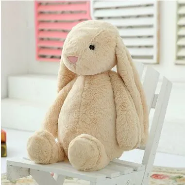 Yaratıcı oyuncak bebek sevimli tavşan tavşan 2018 sevimli doldurulmuş kız bebek oyuncakları sevimli 30cm 40cm 50cm Noel Tatil Hediyeleri Fast 4806356