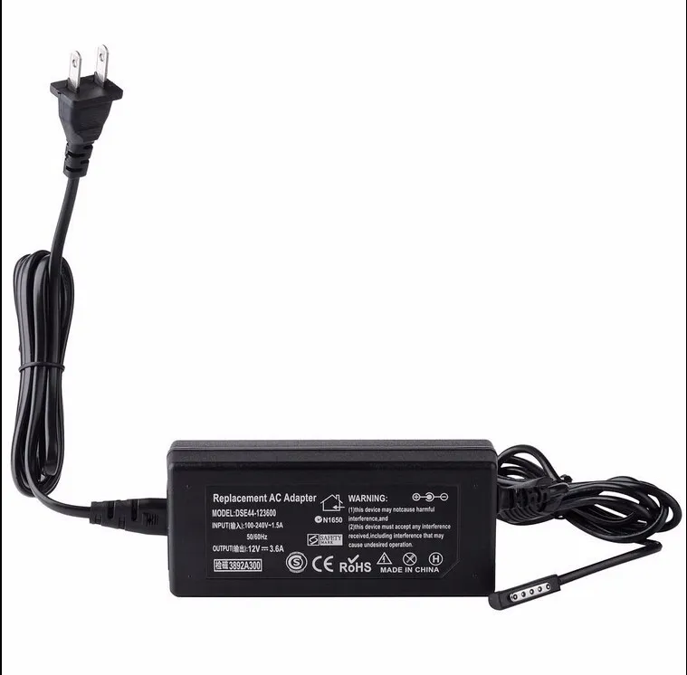 US/EU Plug 45W 3.6A 12V 5PIN Magnetische Plug AC Power Adapter Lader Voor Microsoft Surface Pro 1 2 10.6 voor Windows 8 Tablet Pro1 Pro2