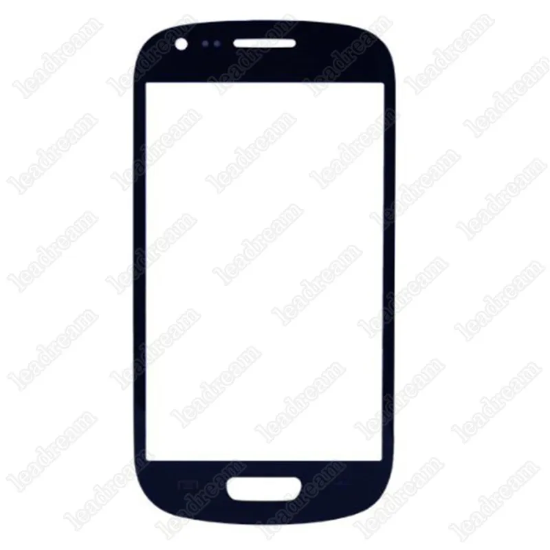 Voorbuit Touchscreen Glasvervanging voor Samsung Galaxy S3 Mini I8190 Gratis DHL