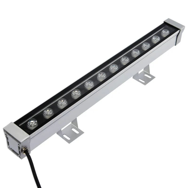 Dış Aydınlatma LED Sel Işık 12 W 18 W LED Duvar Yıkayıcı Lambası Boyama Işık Bar Işık AC85-265V RGB birçok renkler için