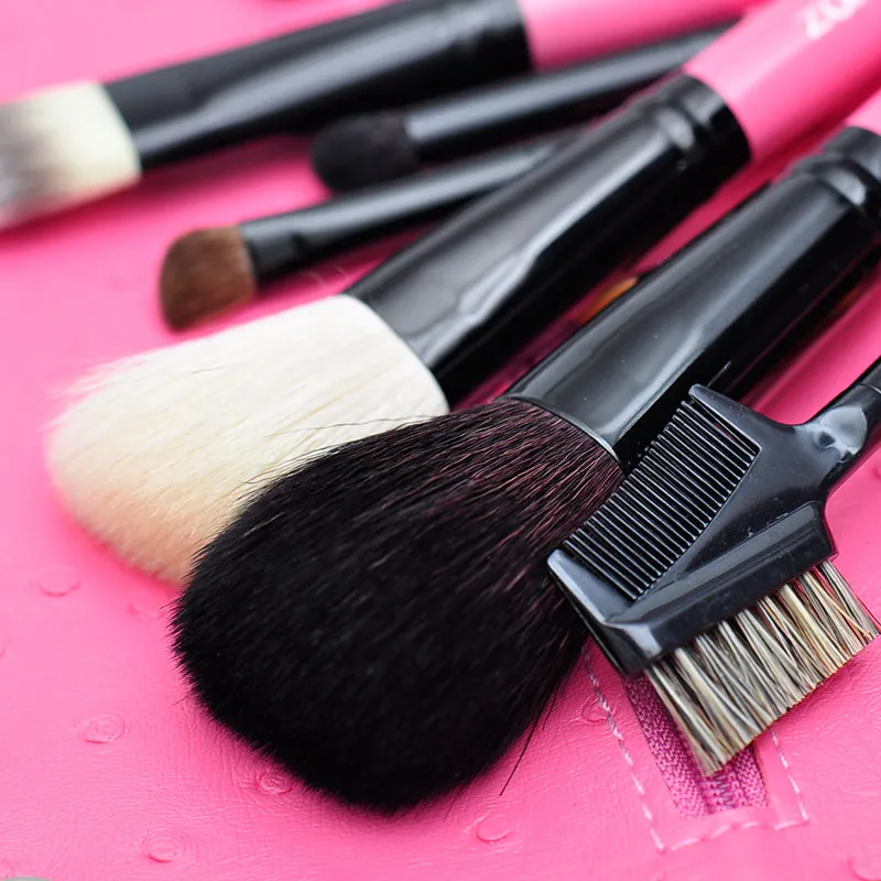 Tools For Beauty - Set di pennelli per trucco professionale, 10 pezzi, rosa