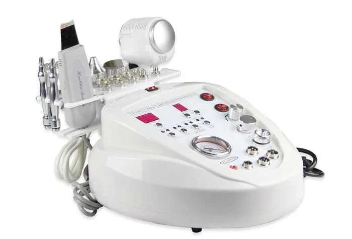 5 in1 DIAMOND MICRODERMABRASION DERMABRASION PEEL 기계 광자 피부 세정기 초음파 얼굴 미용 기계