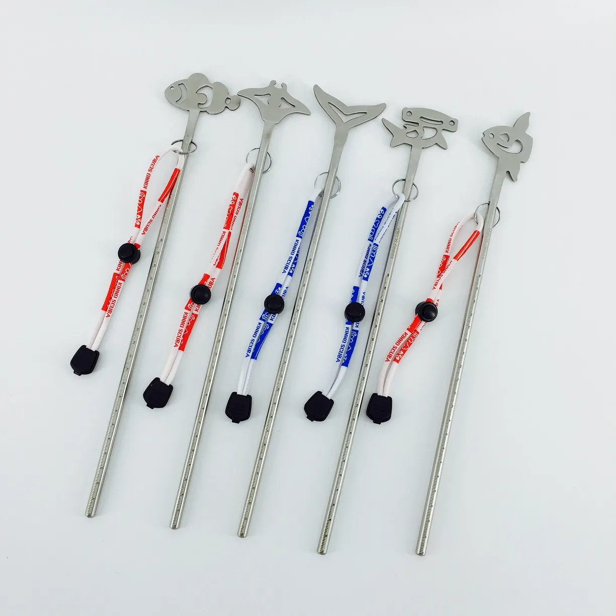 Scuba Diving Stainless Steel Lobster Stick Pointer Rod Underwater Shake Maker cute cartoon stick pointer with lanyard7286086