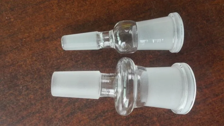 Glass Adapter Manufacturer two size converter male to female joint for oil rig water pipe bubbler hookahs