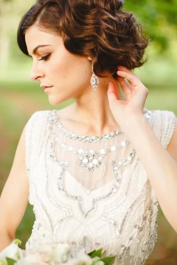 jenny packham beaded wedding dress Shining Sweetheart Beaded Side-Slit A-Line Ruched Satin Prom Dress