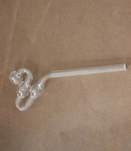 15cm Snakelike Glass Pipes Glass Bong Oil Burners Bongs Water Pipes Glass Clear Hookahs Pipe