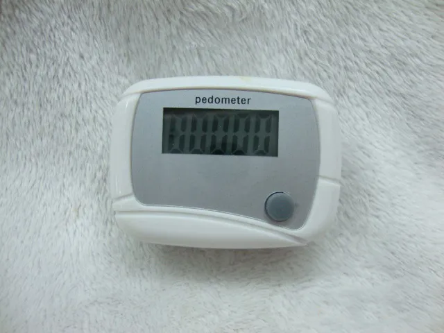 Ventas calientes Contadores Mini LCD Podómetro Calorías delicadas Cálculo de la distancia a pie Contador digital para la salud es Logotipo de soporte personalizado