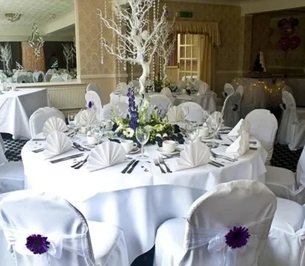 Arbre cristal bougeoir centres de table de mariage