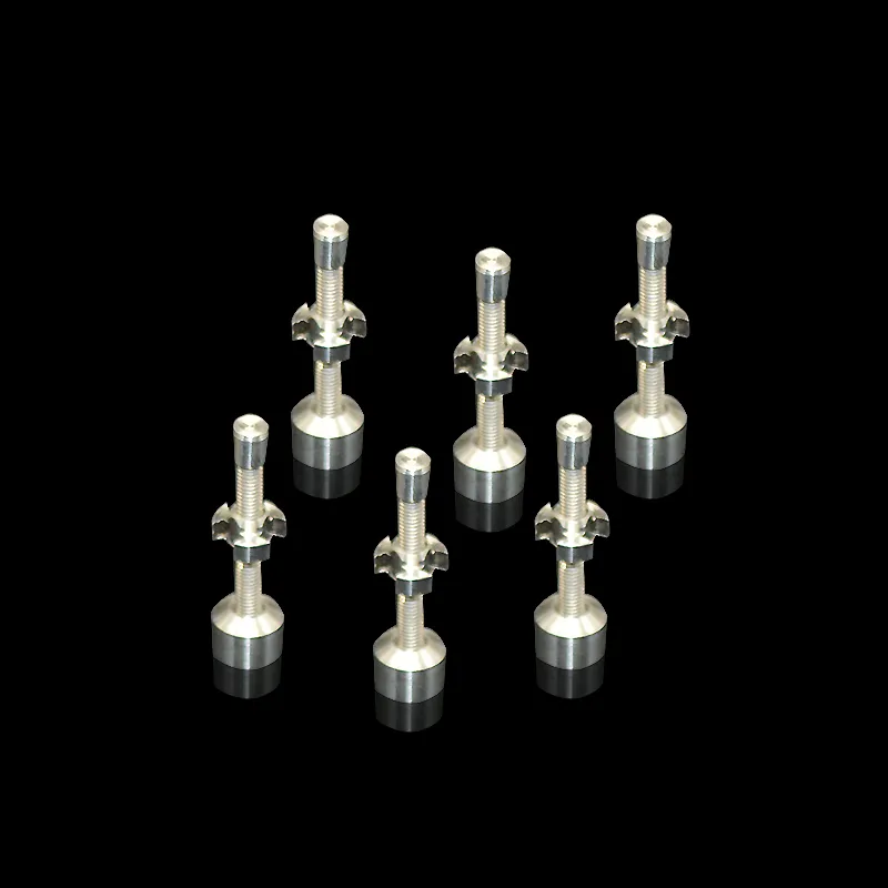 Titanium Nail 10mm 14mm 18mm rokende metalen pijp click n vape voor Incense Globe Dab Oil Rig