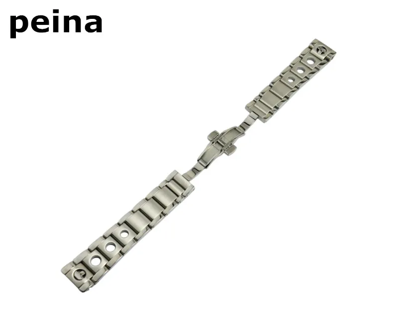 Fivela de 20 mm 18mm T91 Watch Band PRS 516 Racing Series em aço inoxidável Band8496114