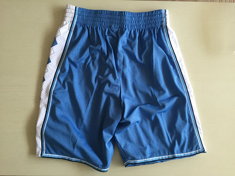 Basquete Shorts Homens North Carolina Carolina Tar Heels 23 Nova Respirável Sweatpants Equipes Classic Sportswear College Basketball Shorts