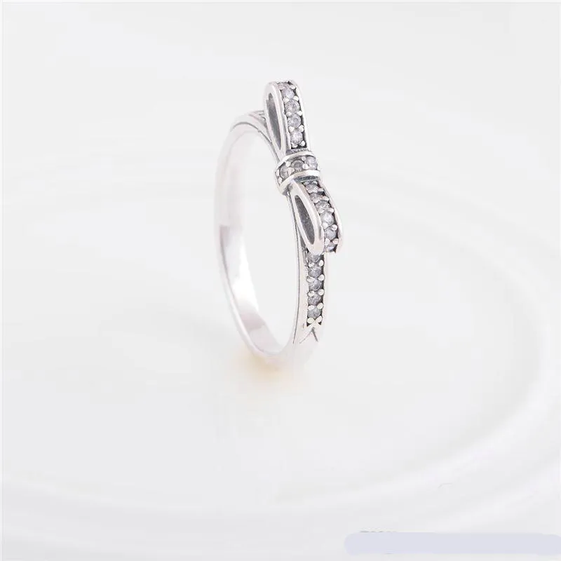 ladies silver rings crown silver jewelry S925 sterling silver fits for original style for women girl brand quality 190906CZ