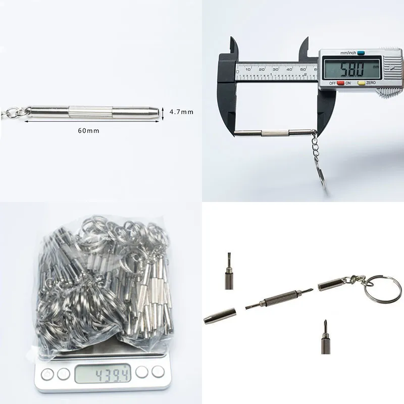 O mais novo kit de reparo de relógio de óculos de sol dos óculos de óculos com chaves de fenda portátil Ferramentas de mão portátil Ferramentas de mão grátis WX9-190