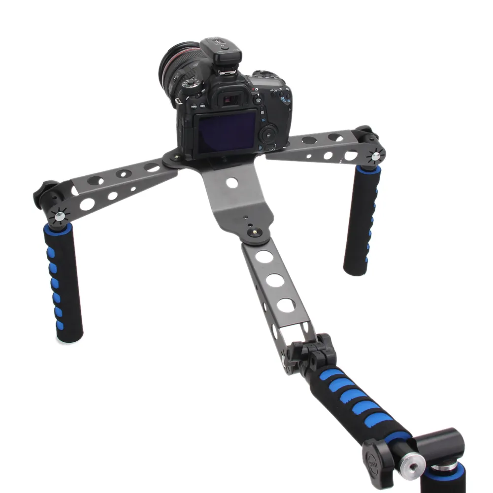 Freeshipping Proffesional DSLR Filmmaking System Ombro Mount Stabilizer para Canon Nikon Sony