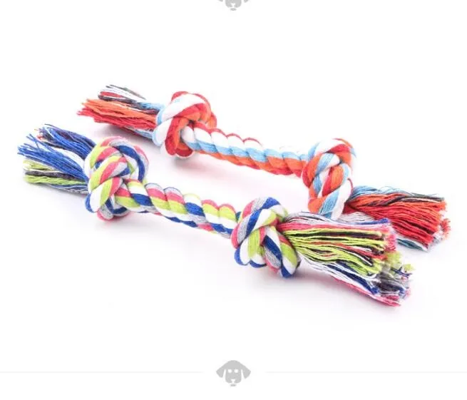 16CM Durable Cotton Chew Knot Toy For Dogs Wholesale Bulk Dog Toys