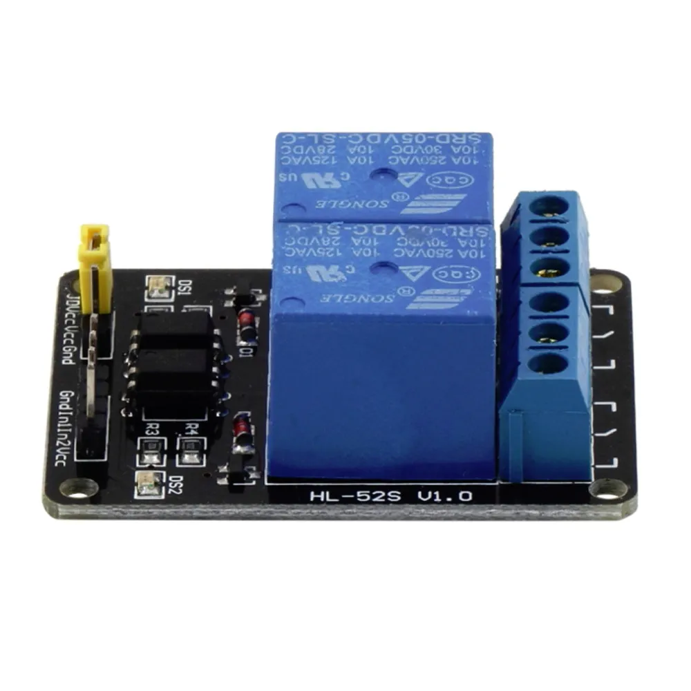 5V 2 وحدة ترحيل القناة درع مع Optocoupler ل Arduino ARM PIC PLC AVR DSP MCU SCM Singlechip Electronic