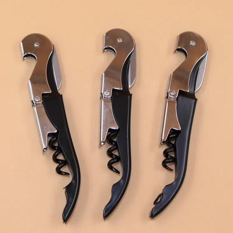 Waiter Wine Tool Bottle Opener Sea Horse Corkscrew Knife Pulltap Double Hinged Corkscrew KD15368171