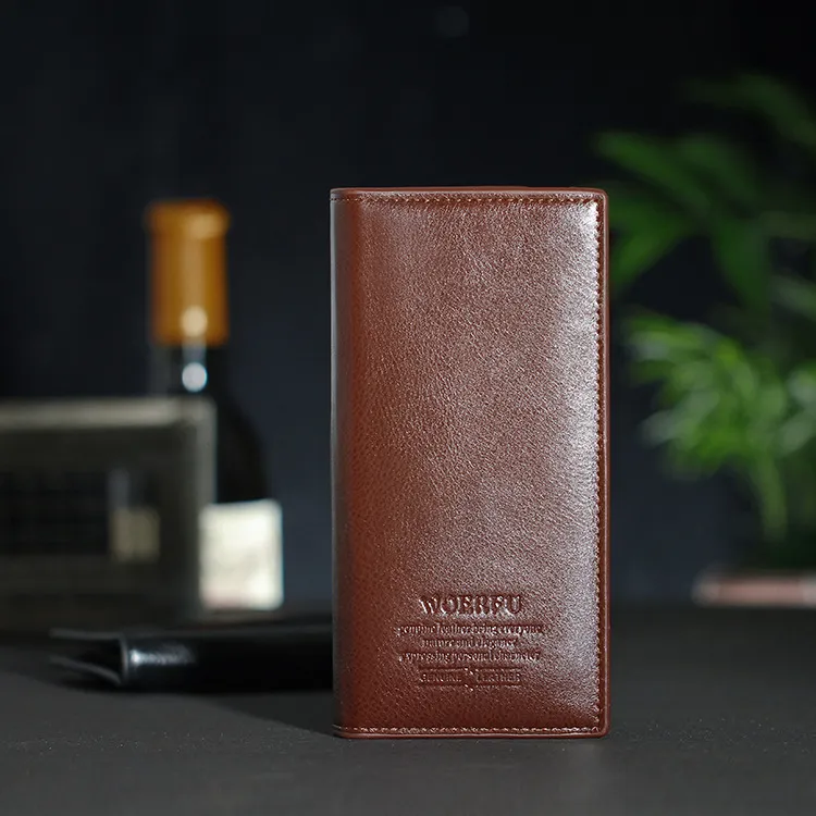 3ピース/ロットレザーメンズ財布財布ポートマネーファッションギフト男性の超薄い財布ケースクラッチクレジットカード