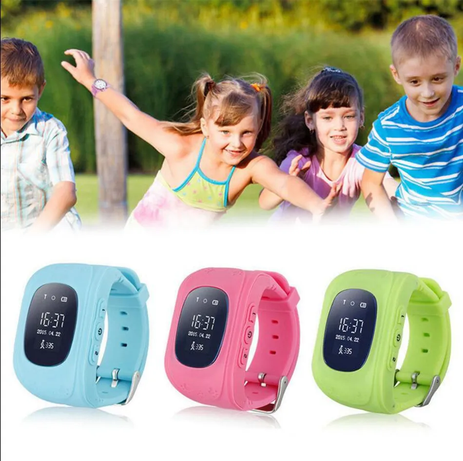 Q50 Kid Safe Smart Watch SOS Anruf Location Finder Locator Tracker Kind Anti Verloren Monitor Baby Sohn Armbanduhr OOA3561