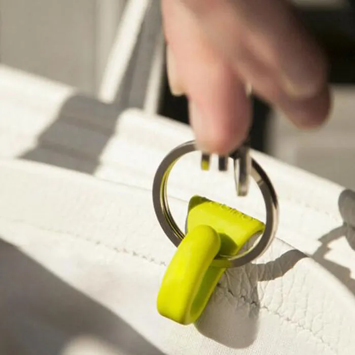 Mini Key Clip Organizer-Clips Finder Hook Hängare hänger färgstarka för handväskan Tygväska inuti gratis frakt