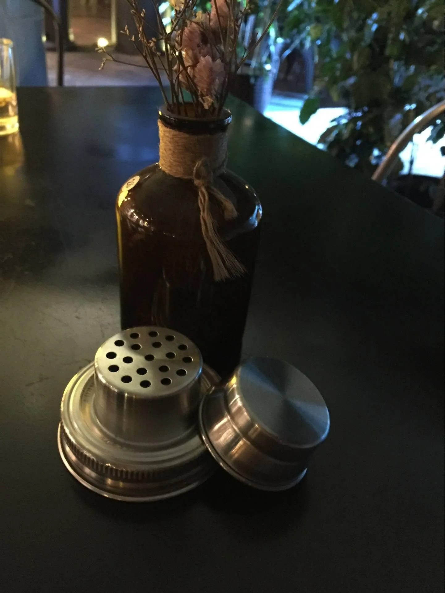Free shipping 5pcs/lot Mason Jar Cocktail Shaker with 2 Part Fits Any Regular mason jar (jar not included)