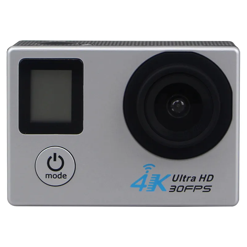 H22R 4K Wifi Action Camera 2.0 Pouces 170D Objectif Double Écran Étanche Sports Extrêmes Pro HD DVR Cam