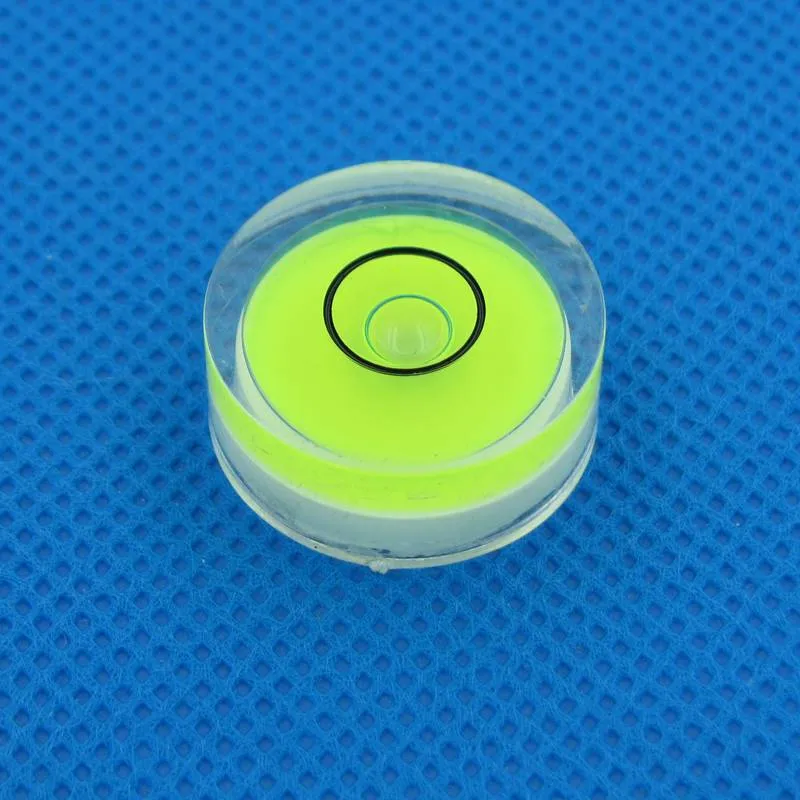 50 stycken / parti 25 * 10mm Bullseye Circule Universal Level Bubble Level Measurement Instrument Parts