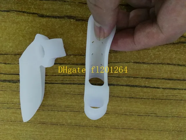 2000 pezzi = 1000 paia silicone borsite stecca alluce separatore sovrapposizione protezione spalmatore piedi cura correttore allinea salute alluce valgo