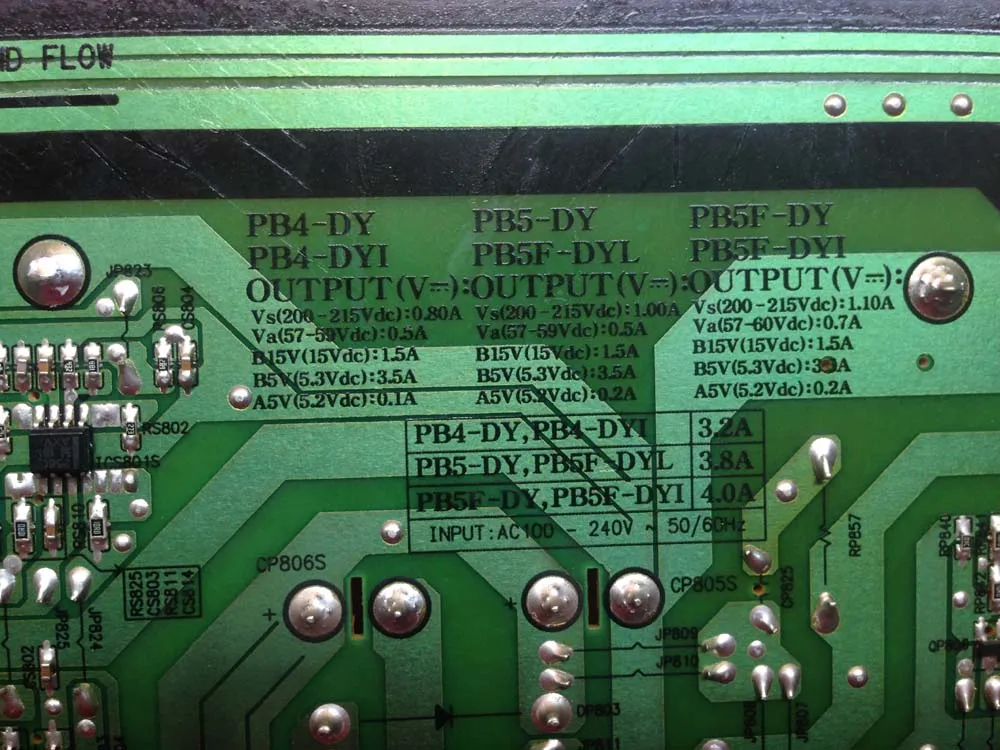 Original Samsung Dvd Smps Board BN44 00442B For PS43D450A2