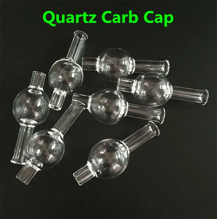 DHL Mais Novo Quartz bolha carb cap cúpula bola redonda para XL XXL Quartz térmica banger Prego de vidro tubulações de água de vidro dab plataformas de petróleo