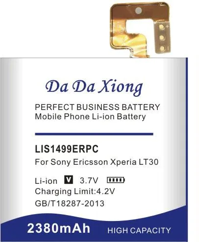 Batterie DaDa Xiong 2380mAh LIS1499ERPC pour Sony Ericsson Xperia T LT30I LT30P LT30H LT30