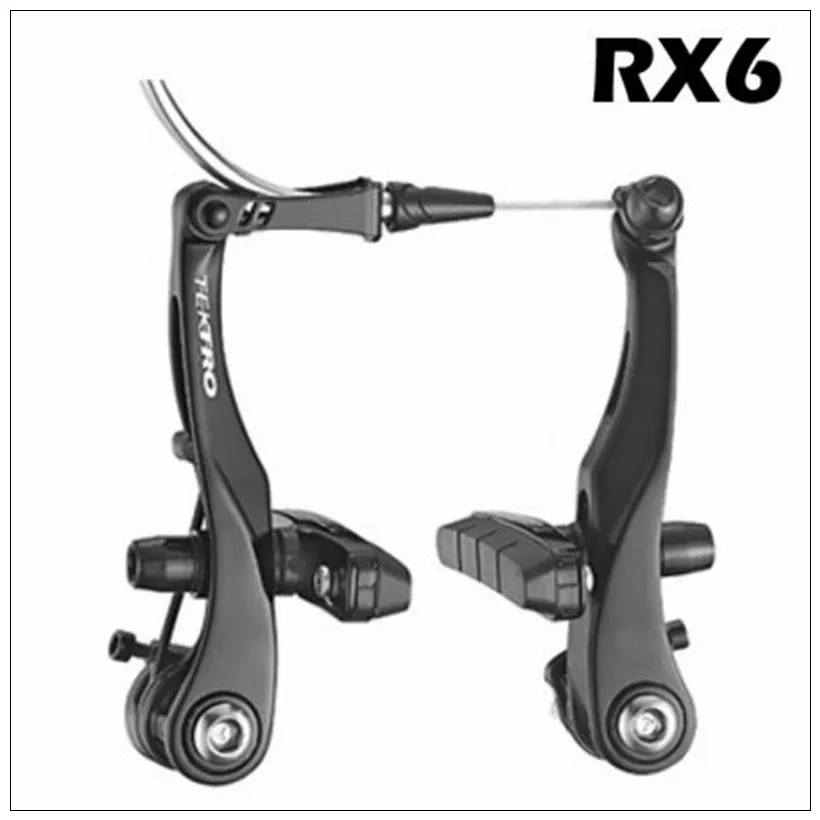 Tektro RX6 Cykelbromsar 144 g / hjul Cyclocross V BRAKE CLAMP CALIPER QUICK RELEASE MECHANISM CABLE GUIDE RIPE NOTCH HOLDER