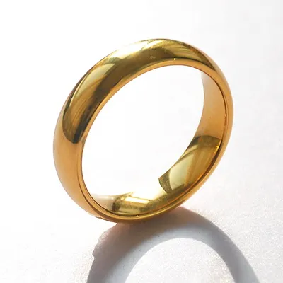 男性の女性のための釉薬黄色い結婚指輪箱、24Kゴールドメッキ結婚花嫁パーティージュエリーアクセサリー、男性のリング