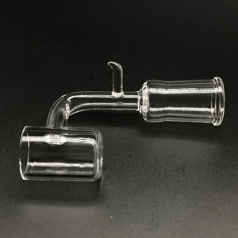 16mm 20mm 24mm Quartz Enail Banger With Hook Female Male 10mm 14mm 18mm Quartz E Nail Banger Nails For Coil Heater Dab Rigs