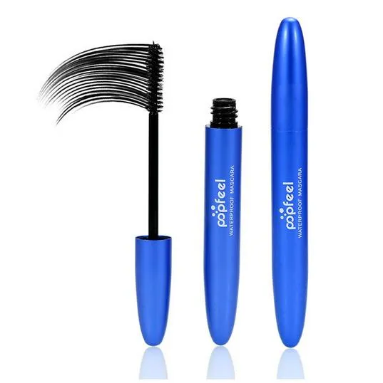 Popfeel Makeup Mascara Volym Express Falska Ögonfransar Vattentät Kosmetika Tjockmjuka Mascara Black Kosmetiska Verktyg