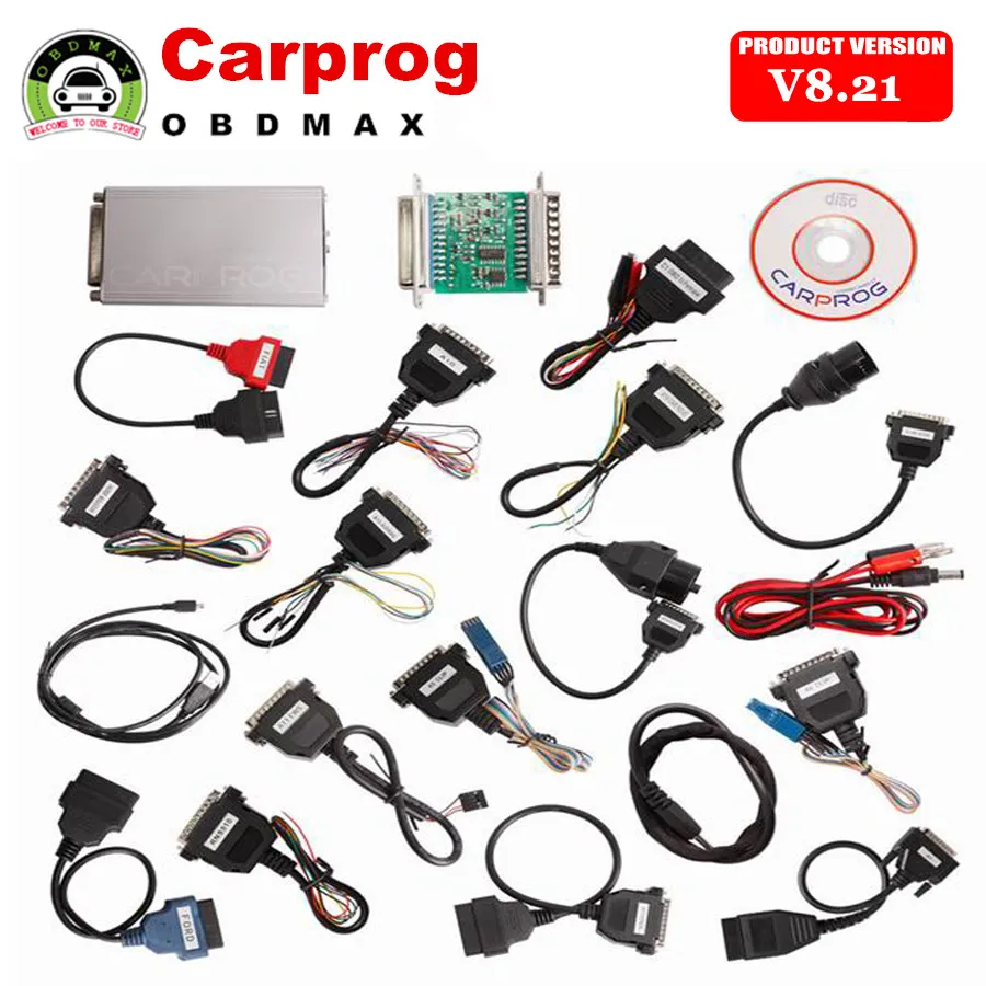 CARPROG Full V8.21 With On Line Access Clone Better Than V7.28 ...