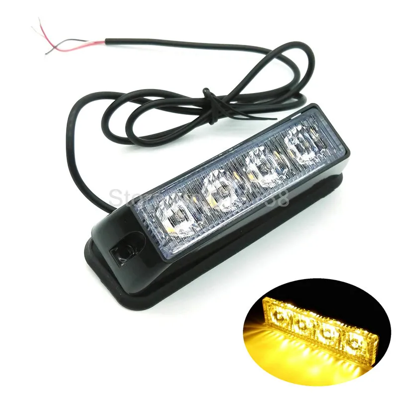 24 LED Car Truck Emergency Beacon Light Bar LED Strobe light motorcycle boat plain LED strobe light2048333